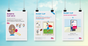 Affiches Rugby Cup